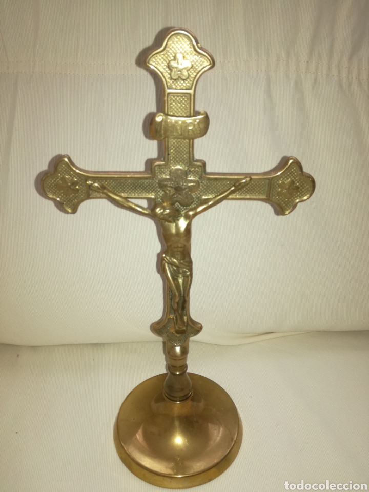 Antig&uuml;edades: Cruz de Bronce. - Foto 5