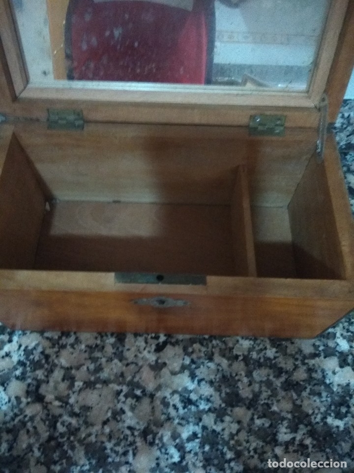 Antig&uuml;edades: Bonita caja joyero - Foto 3