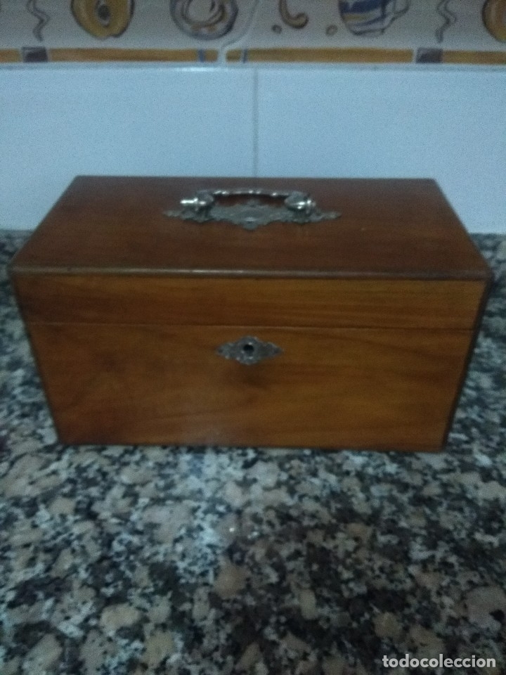 Antig&uuml;edades: Bonita caja joyero - Foto 4