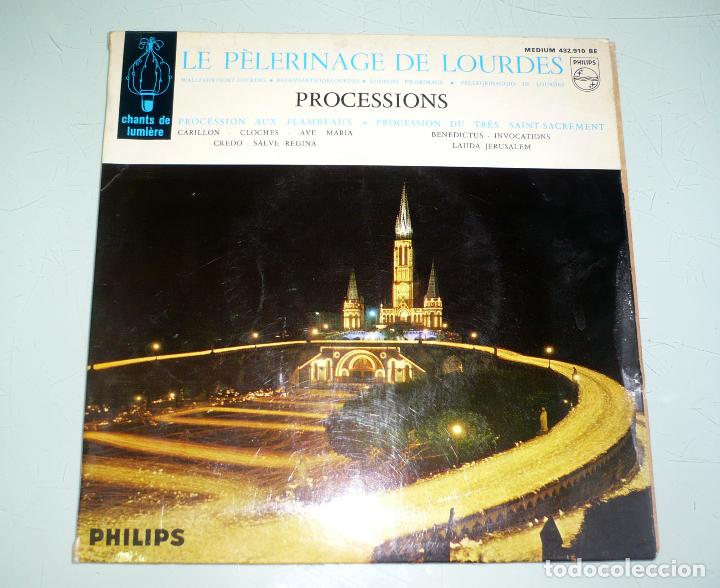 Antiquit&eacute;s: Disco Vinilo - Le P&eacute;lerinage de Lourdes- Procesi&oacute;n de la Antorchas