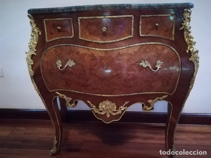 Antig&uuml;edades: C&oacute;moda estilo Luis XV - Foto 8