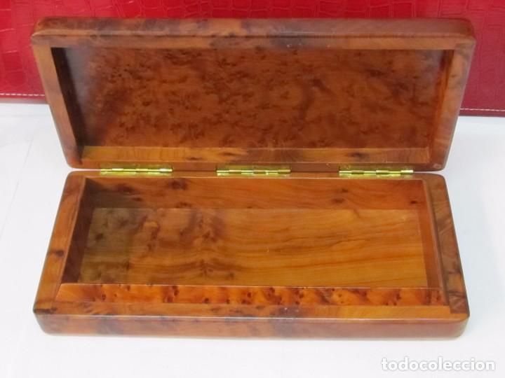 Antig&uuml;edades: CAJA DE MADERA ROBUSTA DE GRAN CALIDAD - Foto 2
