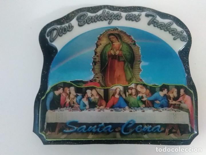 Antig&uuml;edades: Placa de la ultima cena - Foto 1