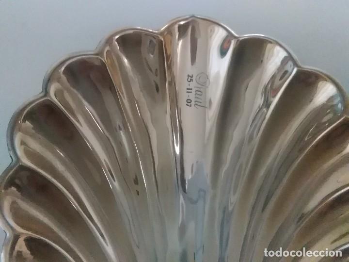 Antig&uuml;edades: Concha bautismo plata 925 - Foto 3