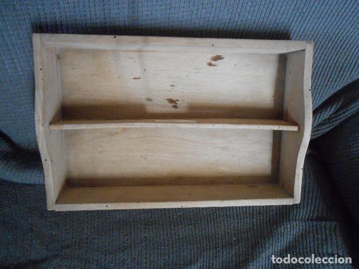 Antig&uuml;edades: Cubertero de madera -a&ntilde;os 30- - Foto 3