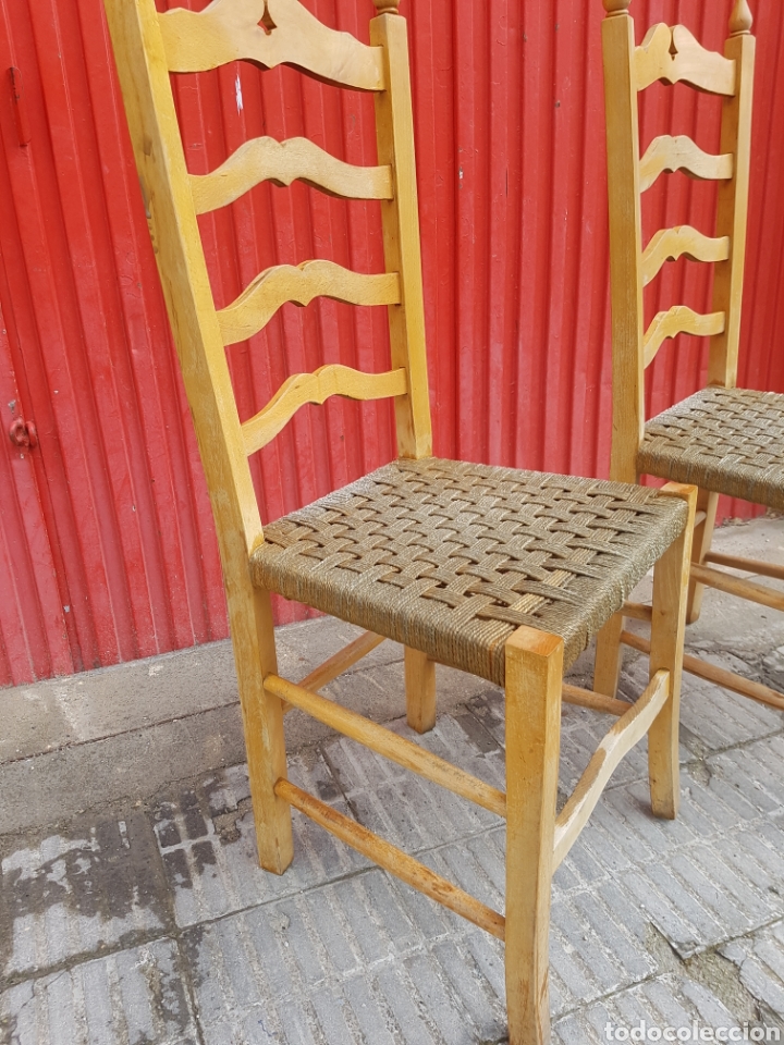 Antig&uuml;edades: PAREJA DE SILLAS ANTIGUAS - Foto 3