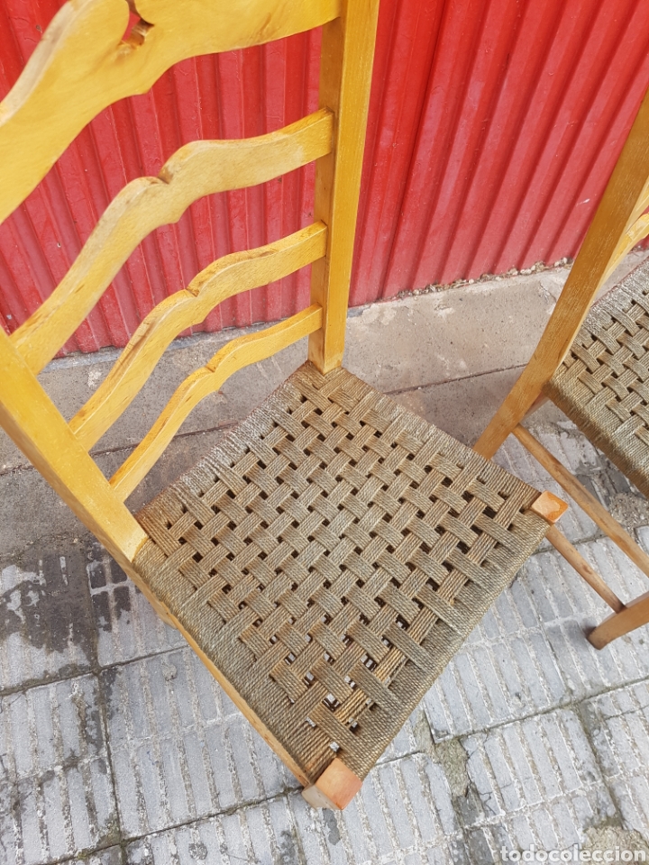 Antig&uuml;edades: PAREJA DE SILLAS ANTIGUAS - Foto 4