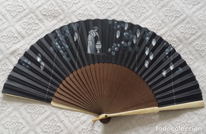 Antig&uuml;edades: Antiguo abanico modernista - Foto 2