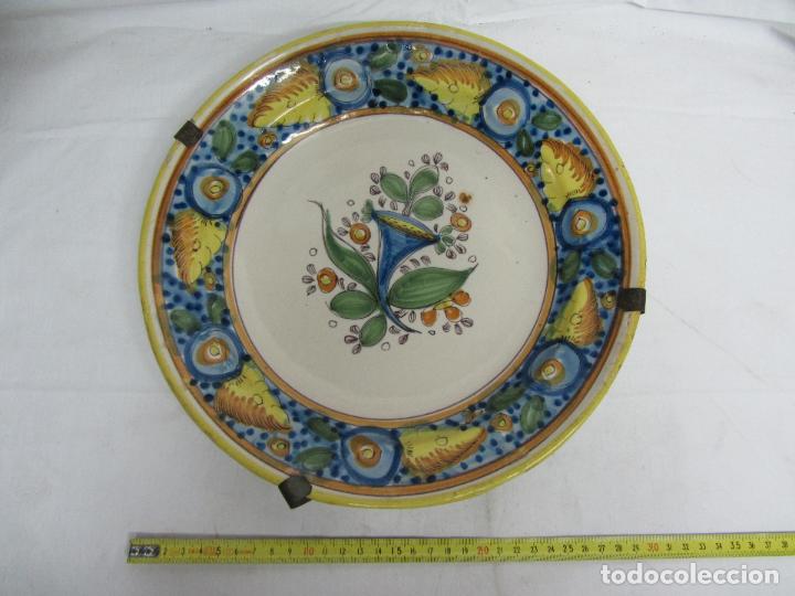 Antig&uuml;edades: Plato de Manises s.XIX - Foto 1