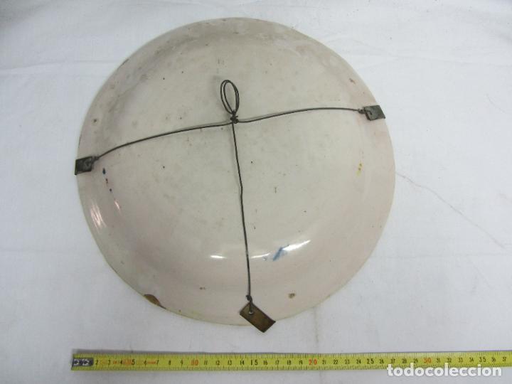 Antig&uuml;edades: Plato de Manises s.XIX - Foto 2