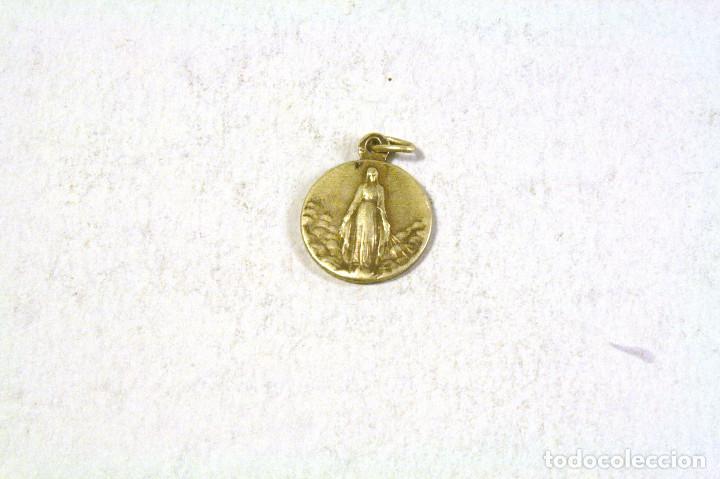Antig&uuml;edades: Medalla antigua de la virgen - Foto 2