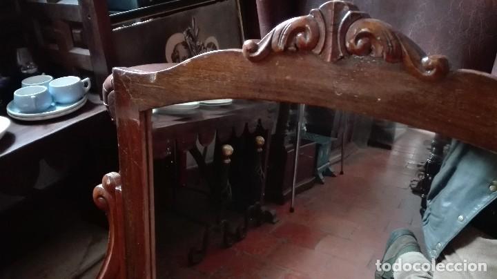 Antig&uuml;edades: Espejo decada de los: 40/50. - Foto 2