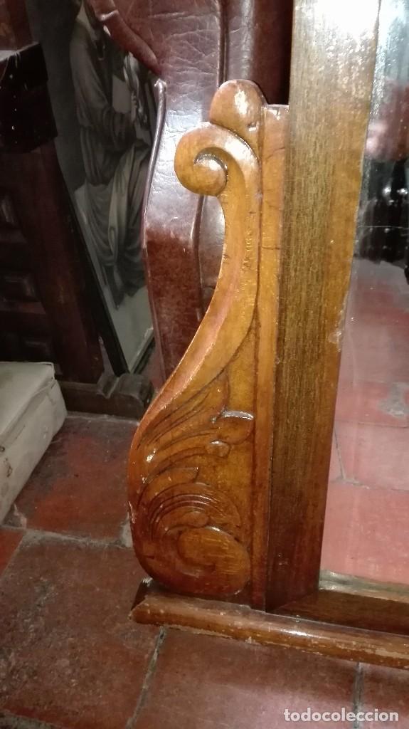 Antig&uuml;edades: Espejo decada de los: 40/50. - Foto 3