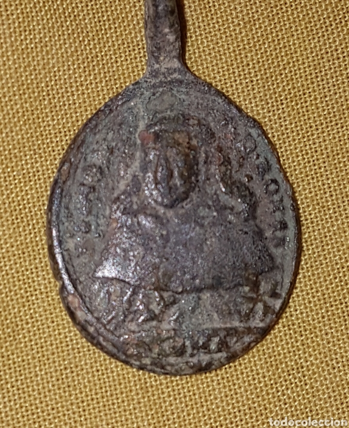 Antig&uuml;edades: Antigua medalla religiosa Nacimiento - Foto 1