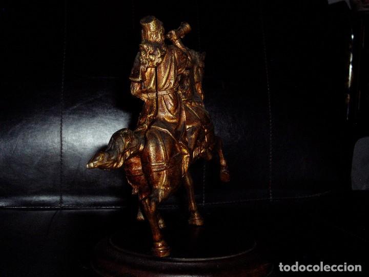 Antig&uuml;edades: Bronce El Mensajero Ppios. S. XX - Foto 5