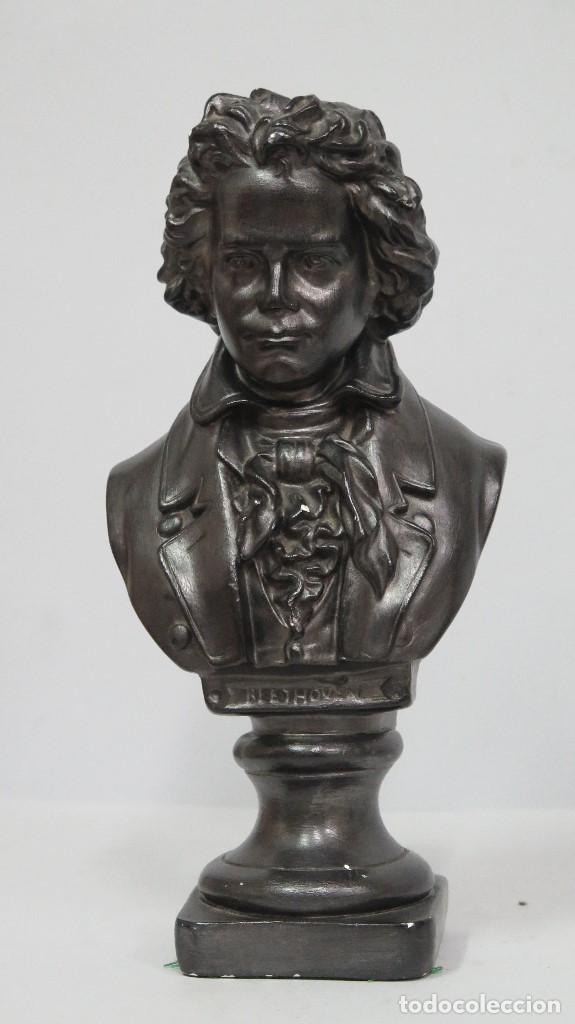 Antig&uuml;edades: BUSTO DE YESO. BEETHOVEN - Foto 1