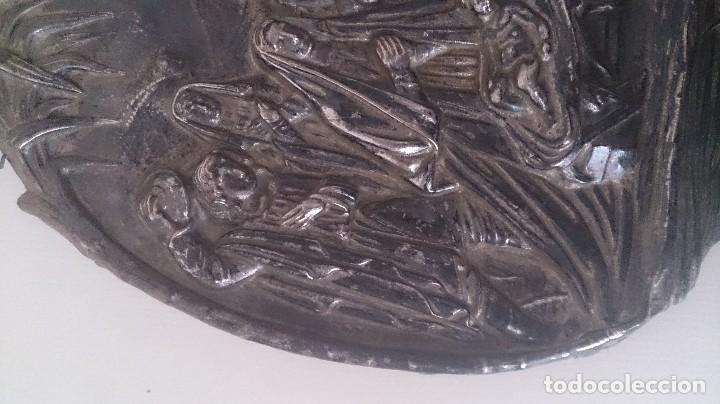 Antig&uuml;edades: Nacimiento en chapa de cobre 20 ctms - Foto 8