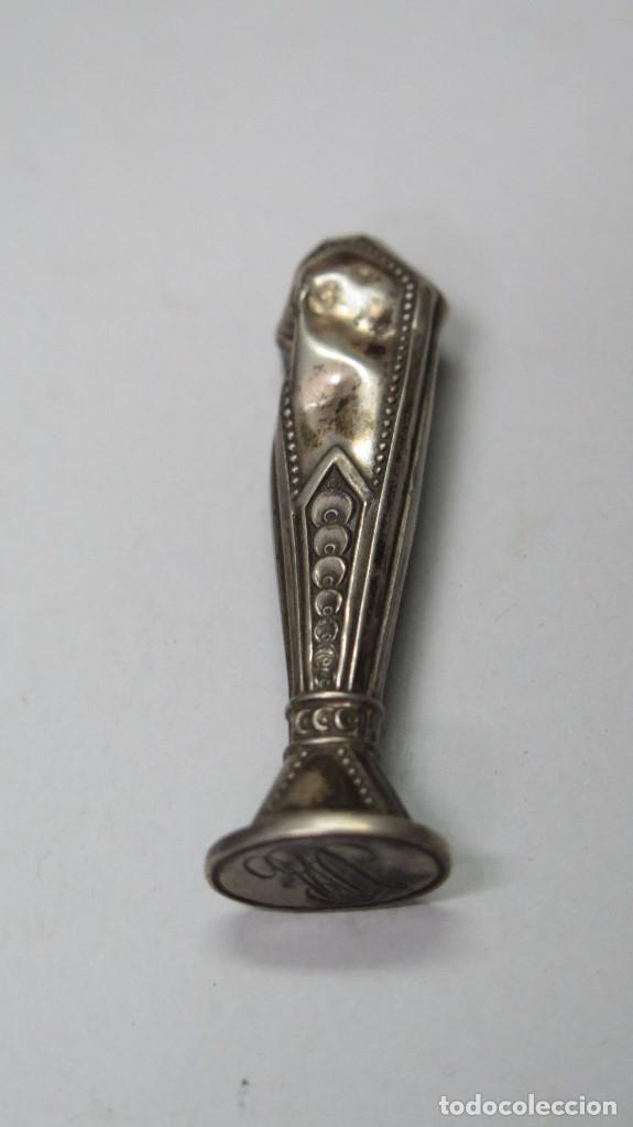 Antig&uuml;edades: SELLO PLATA. SIGLO XIX - Foto 1