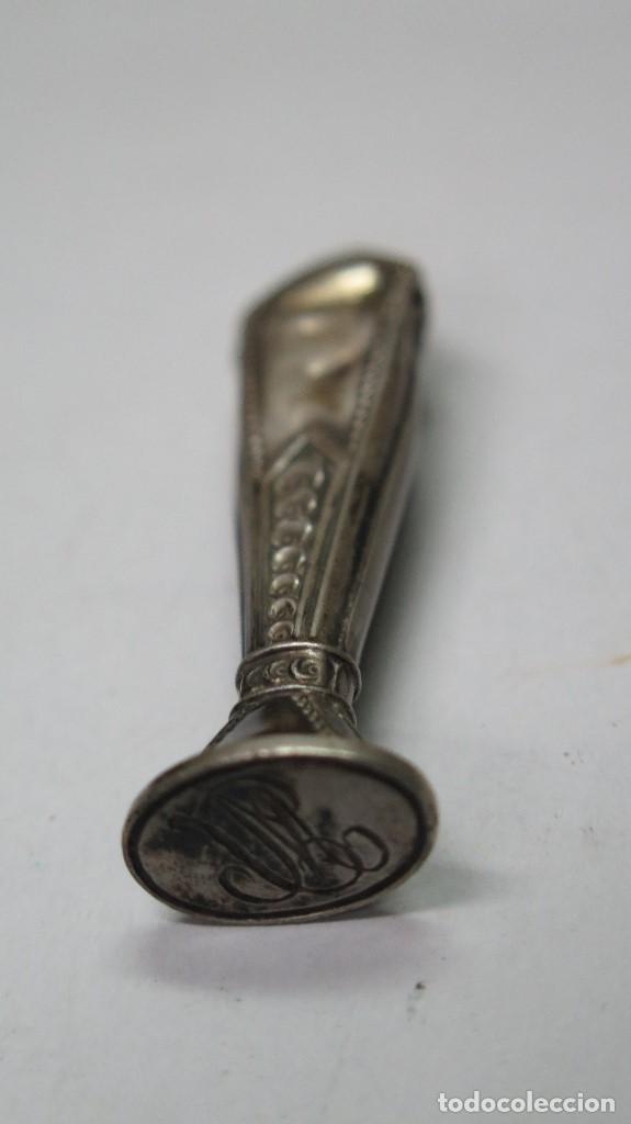 Antig&uuml;edades: SELLO PLATA. SIGLO XIX - Foto 2