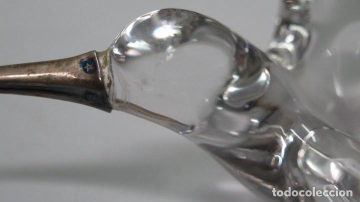 Antig&uuml;edades: AVE DE CRISTAL Y PLATA - Foto 2