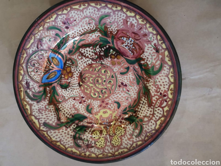 Antig&uuml;edades: Pareja platos manises - Foto 4