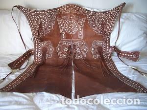Antig&uuml;edades: ZAHONES PIEL REPUJADA NUEVOS !! - Foto 1