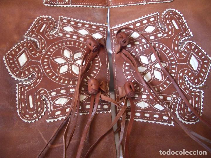 Antig&uuml;edades: ZAHONES PIEL REPUJADA NUEVOS !! - Foto 12