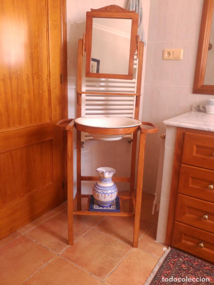 Antig&uuml;edades: Antig&uuml;o lavabo restaurado - Foto 2