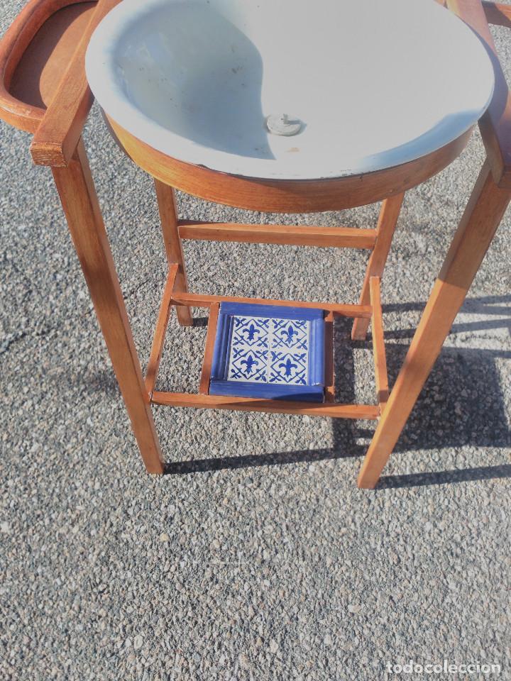 Antig&uuml;edades: Antig&uuml;o lavabo restaurado - Foto 4