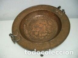 Antig&uuml;edades: BRASERO ANTIGUO DE COBRE - Foto 1