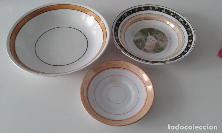 Antig&uuml;edades: LOTE DE PLATOS ANTIGUOS - Foto 1