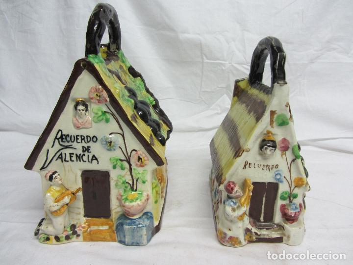 Antig&uuml;edades: Dos botijos recuerdo de Valencia - Foto 5