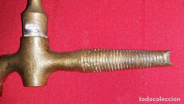 Antig&uuml;edades: GRIFO DE BOTA DE BRONCE SIGLO XIX - Foto 6