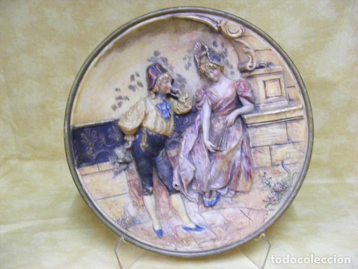 Antig&uuml;edades: PLATO TERRACOTA ANTIGUO - Foto 8