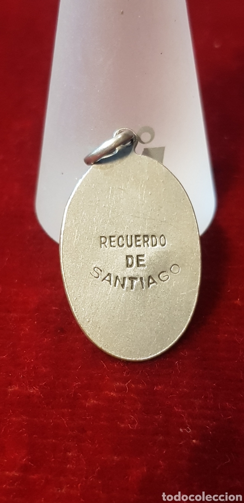 Antig&uuml;edades: Medalla religiosa de Santiago - Foto 2