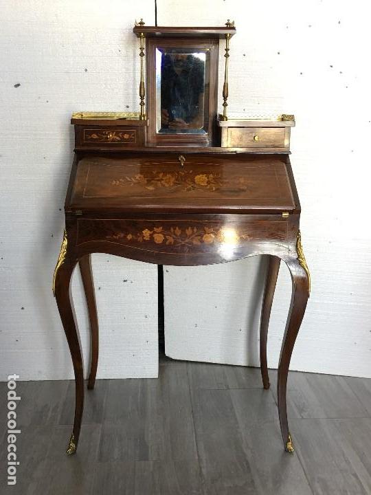 Antig&uuml;edades: ANTIGUO ESCRITORIO LUIS XV - Foto 2