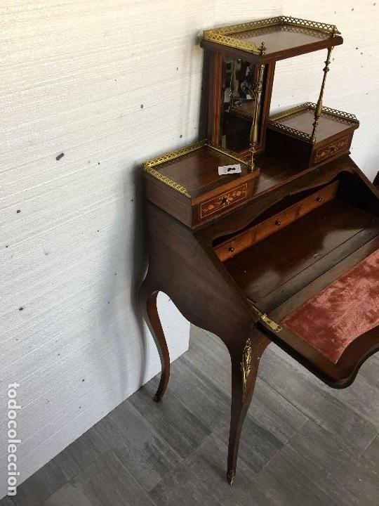 Antig&uuml;edades: ANTIGUO ESCRITORIO LUIS XV - Foto 6