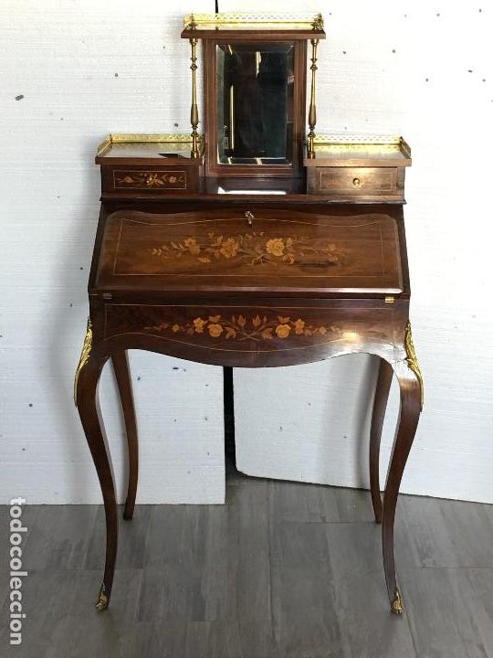 Antig&uuml;edades: ANTIGUO ESCRITORIO LUIS XV - Foto 1