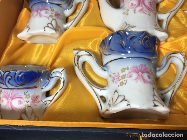 Antigüedades: Tú y yo para café en porcelana holandesa sellada - Foto 7 - 125046987