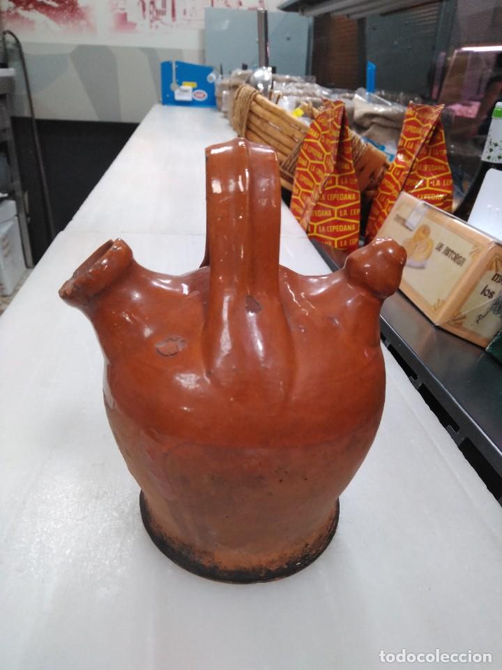 Antig&uuml;edades: Antguo botijo de barro - Foto 1