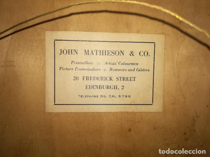 Antig&uuml;edades: MARCO ANTIGUO DE GRABADO DEL A&Ntilde;O 1911. - Foto 5