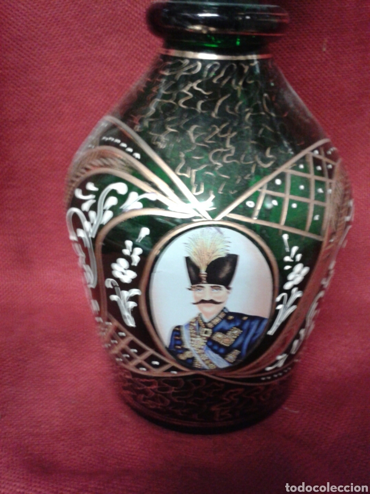 Antig&uuml;edades: ANTIGUA BOTELLA CON PINTURA - Foto 5