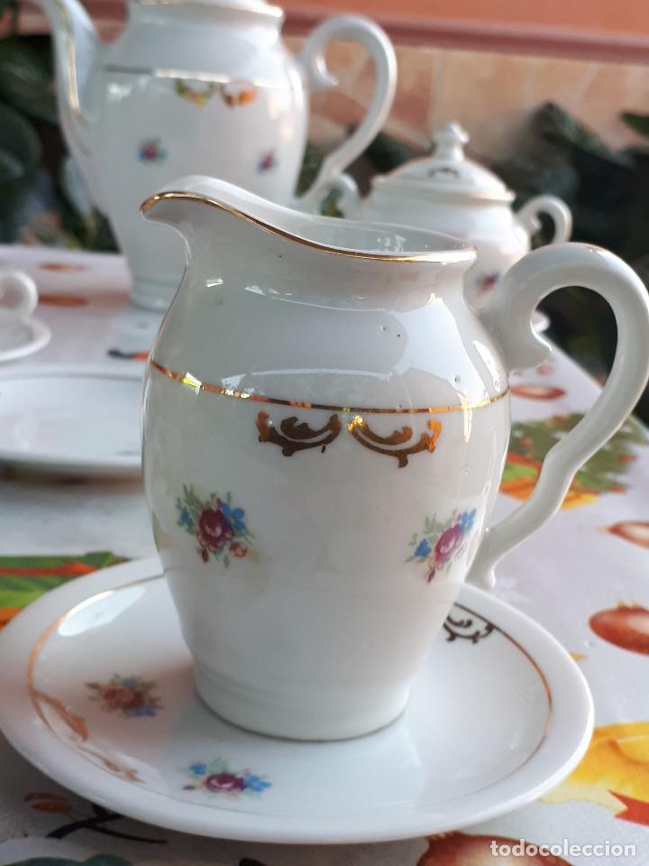 Antig&uuml;edades: antiguo juego de cafe tu y yo - Foto 6