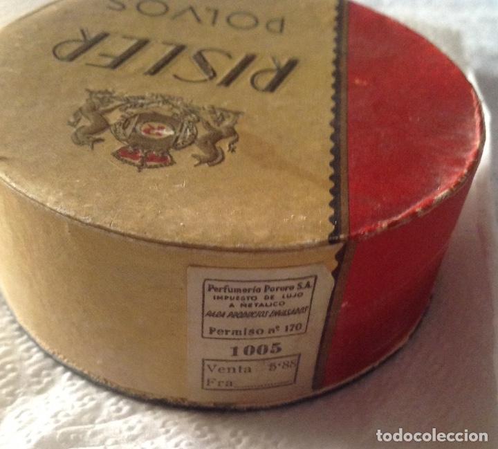 Antig&uuml;edades: ANTIGUA POLVERA CON SUS POLVOS RISLER - Foto 4