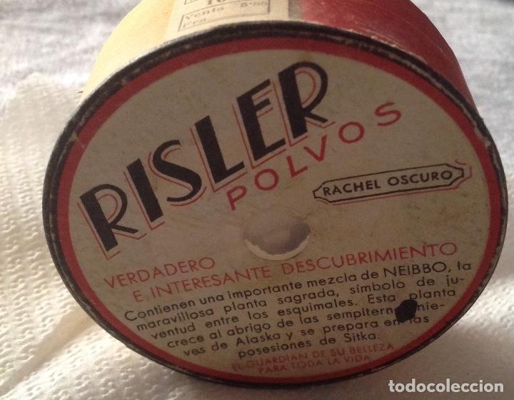 Antig&uuml;edades: ANTIGUA POLVERA CON SUS POLVOS RISLER - Foto 5