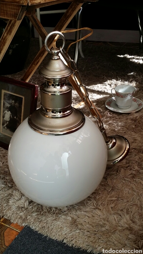 Antig&uuml;edades: L&aacute;mpara de techo vintage - Foto 1