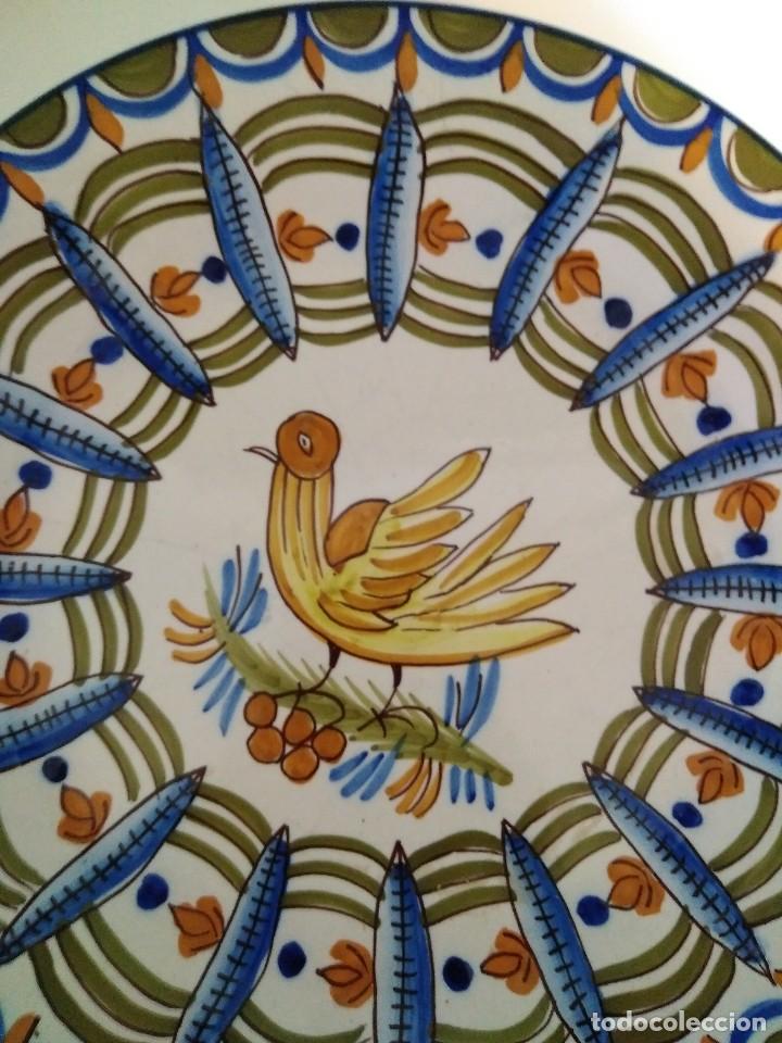 Antig&uuml;edades: Talavera espectacular plato - Foto 2
