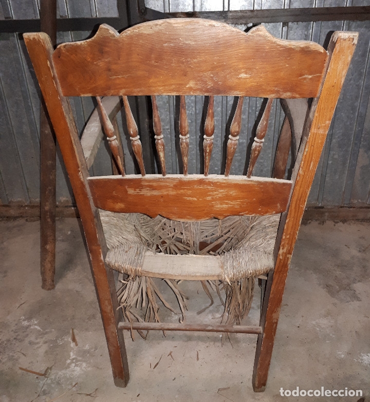 Antig&uuml;edades: Silla antigua, a restaurar - Foto 3