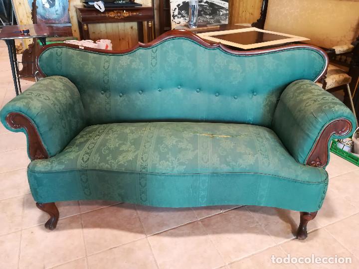Antig&uuml;edades: SOFA ESTILO Y EPOCA ISABELINO - Foto 2