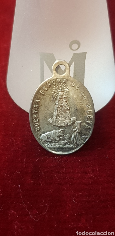 Antig&uuml;edades: Medalla religiosa de Nuestra Se&ntilde;ora de la Gleva - Foto 1